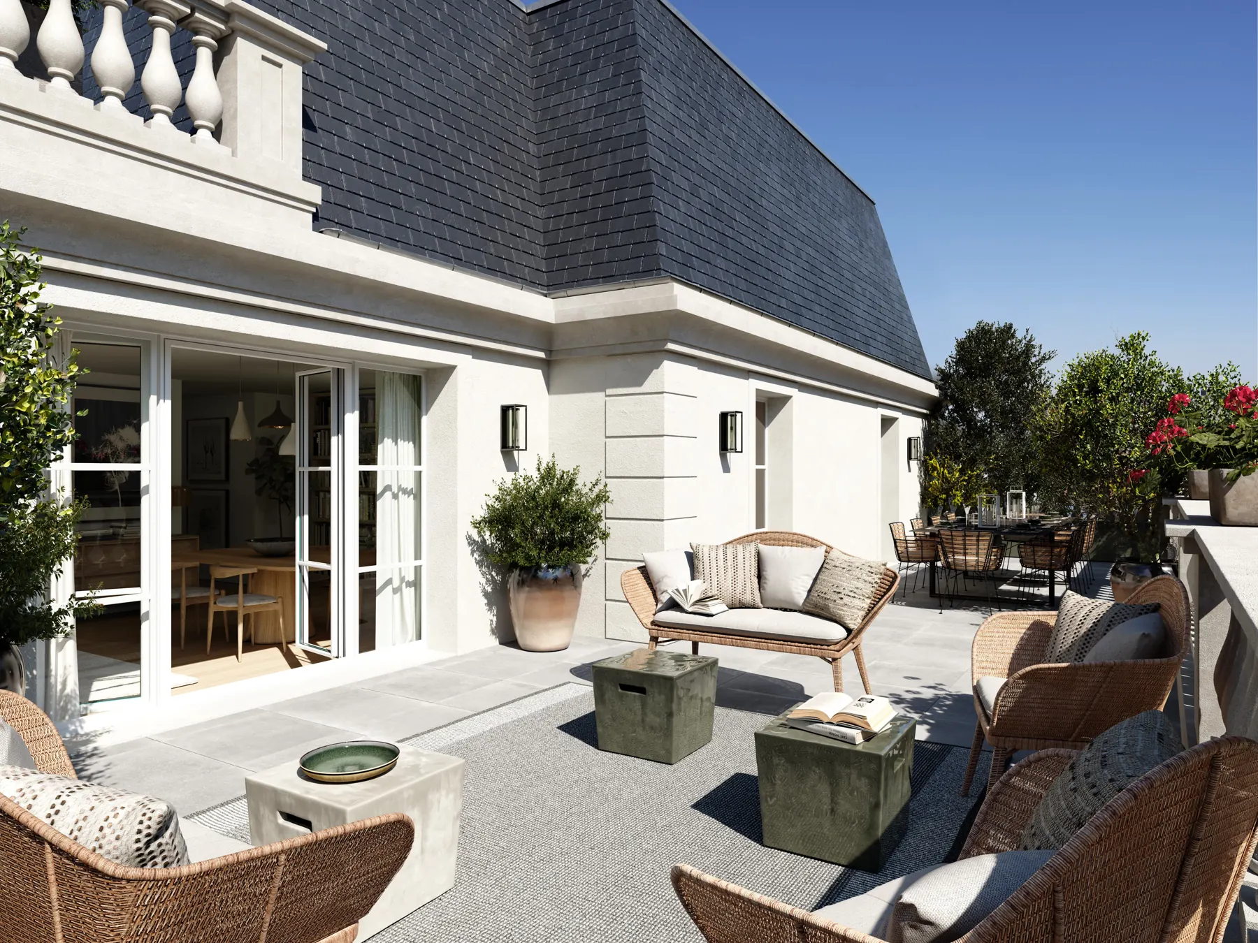Allée Robert Debré, perspective 2